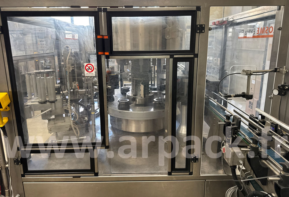 Chaine d’embouteillage vin 3 500 bouteilles / heure