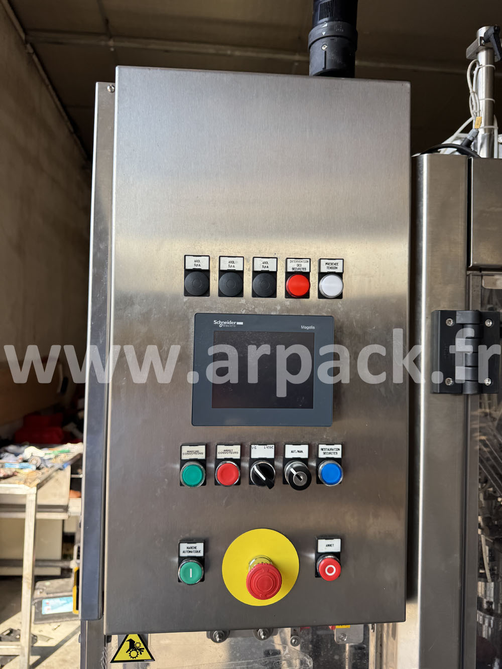 Capsuleuse à vis Arol