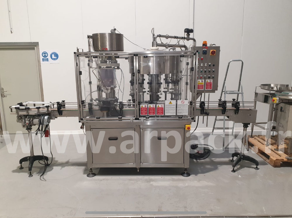 Groupe d'embouteillage Fimer bouchon à tête Groupe d'embouteillage Fimer bouchon à tête