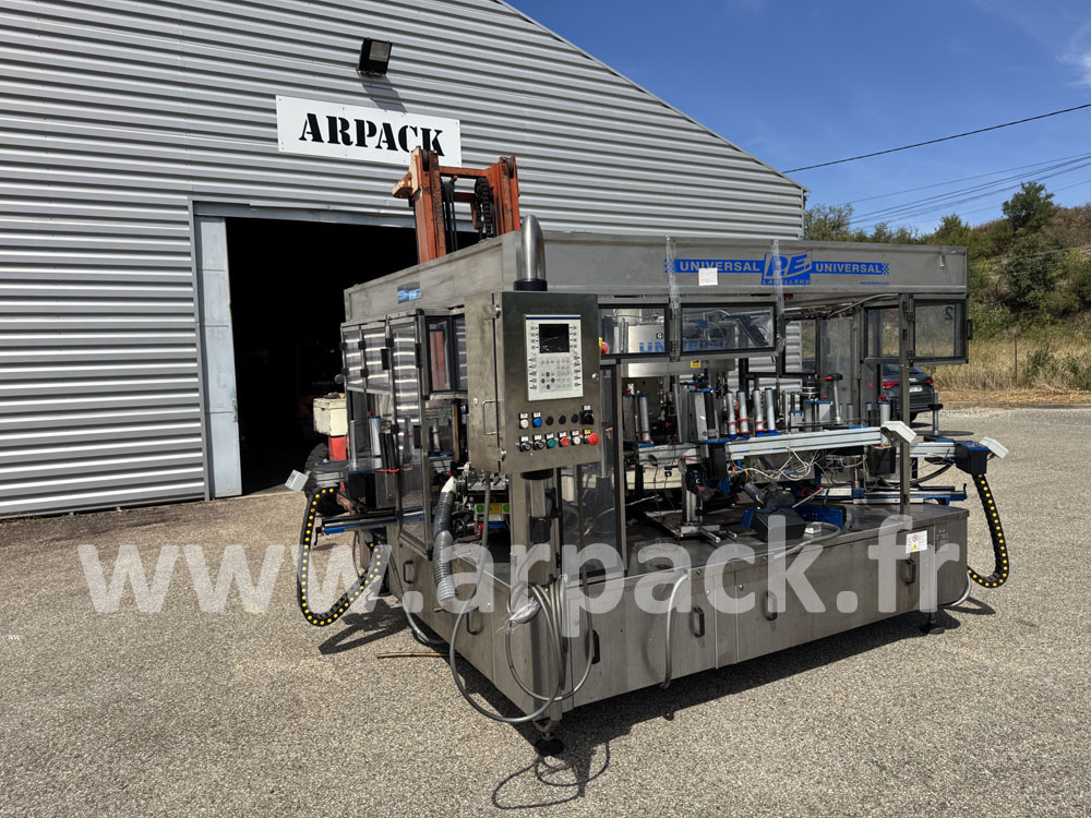 PE self-adhesive labelling machine 3 Packlab stations