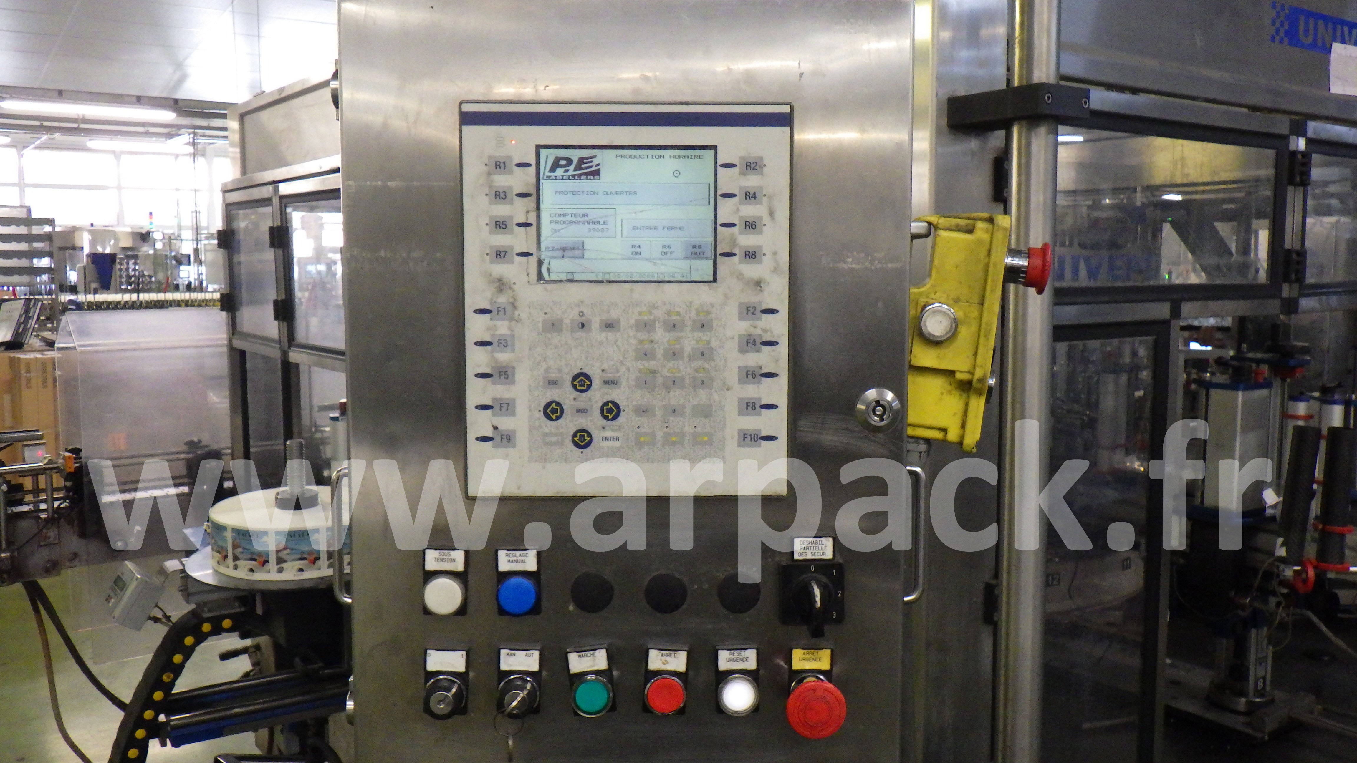PE self-adhesive labelling machine 3 Packlab stations PE self-adhesive labelling machine 3 Packlab stations