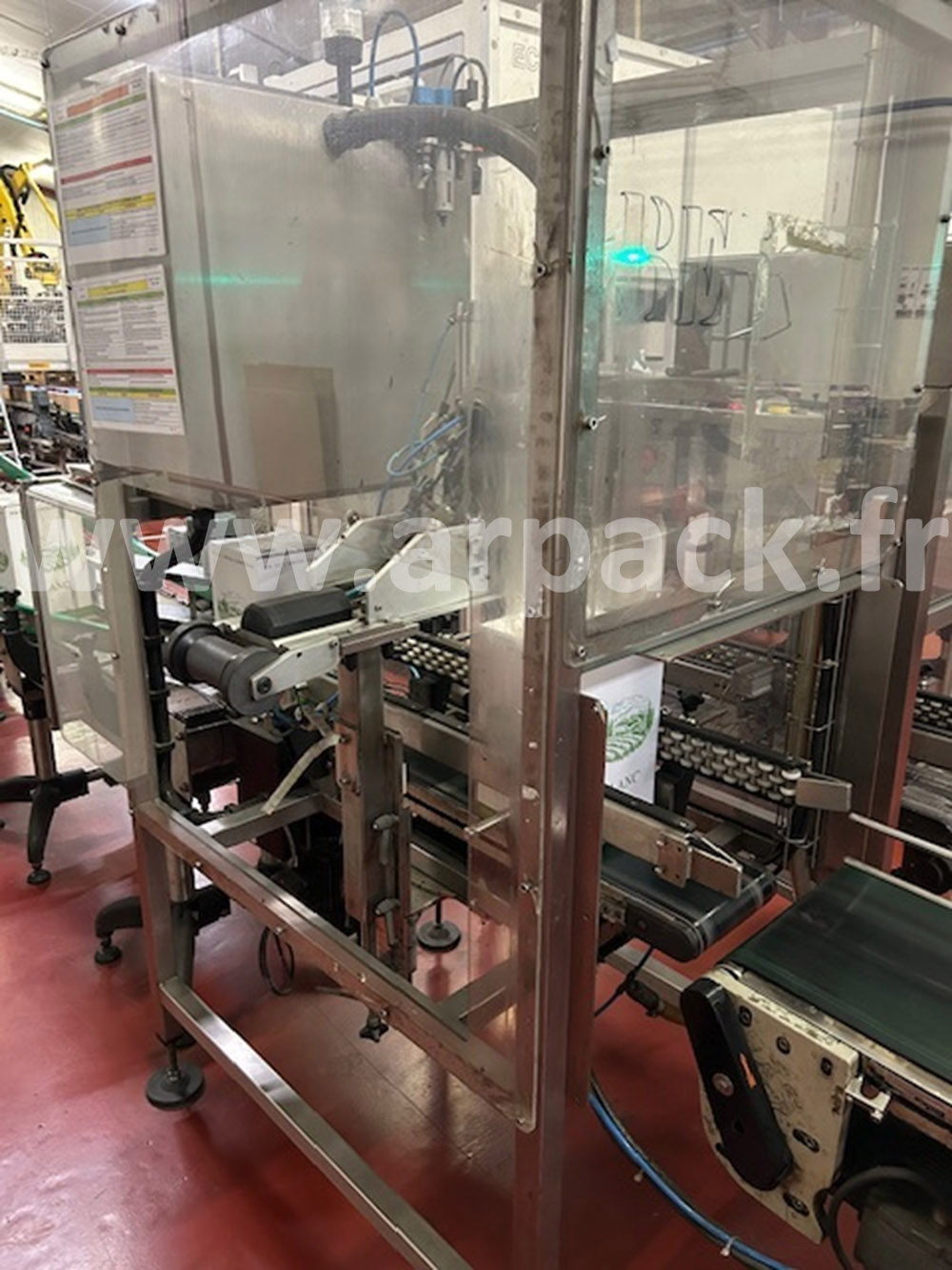 Машина для установки ручек Scholles на баг-ин-боксы 